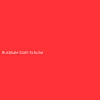 Rustikale Stahl-Schuhe