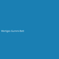 Wertiges Gummi-Bett