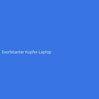 Exorbitanter Kupfer-Laptop