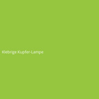 Klebrige Kupfer-Lampe