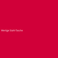 Wertige Stahl-Tasche