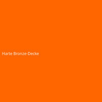 Harte Bronze-Decke